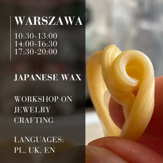 Warsztaty z japońskiego wosku jubilerskiego w Warszawie