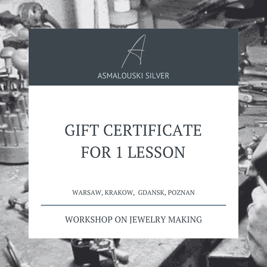 GIFT CERTIFICATE FOR 1 LESSON